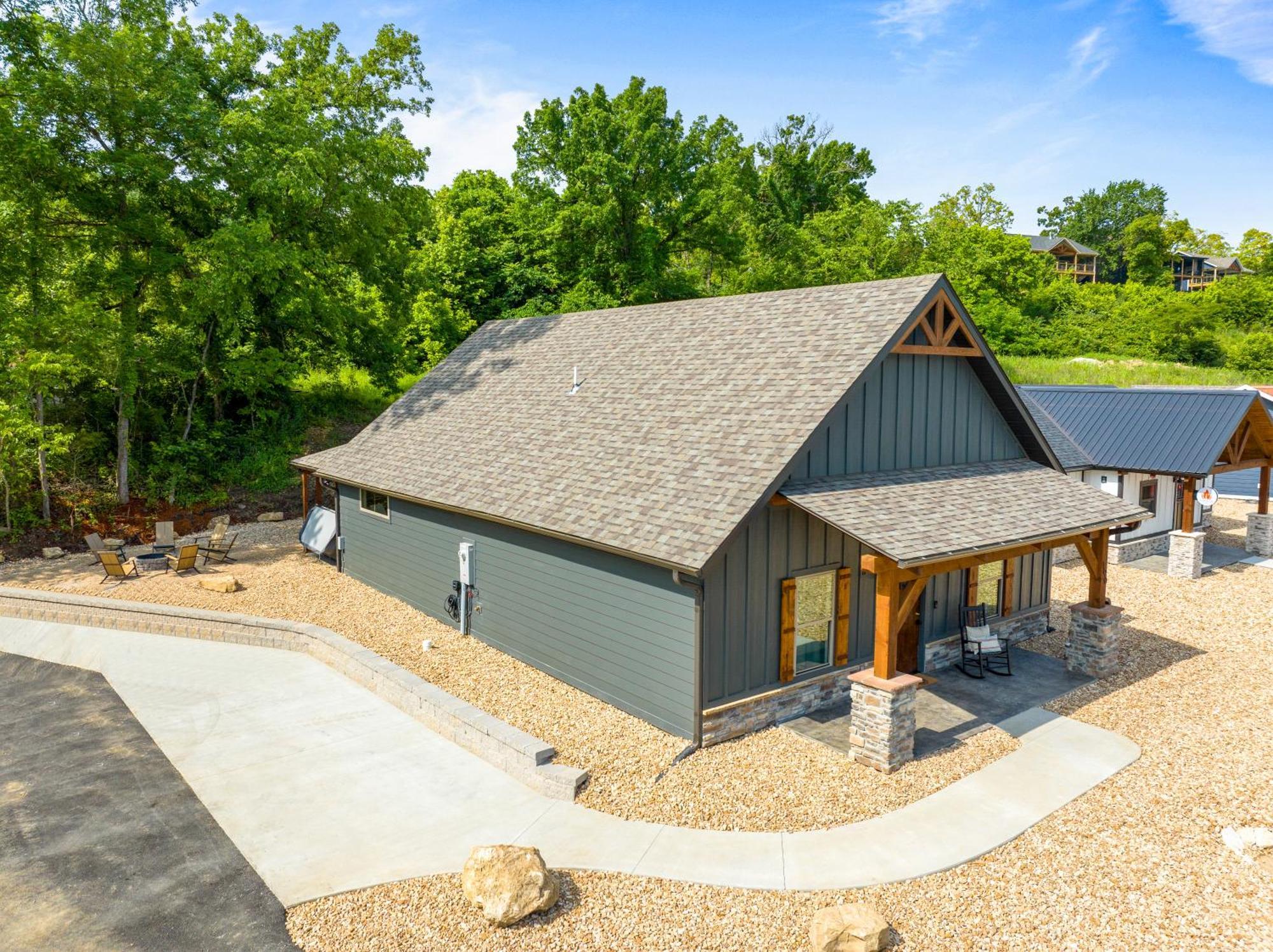 New Ozark Oasis Luxe Cabin Retreat With Hot Tub 홀리스터 외부 사진